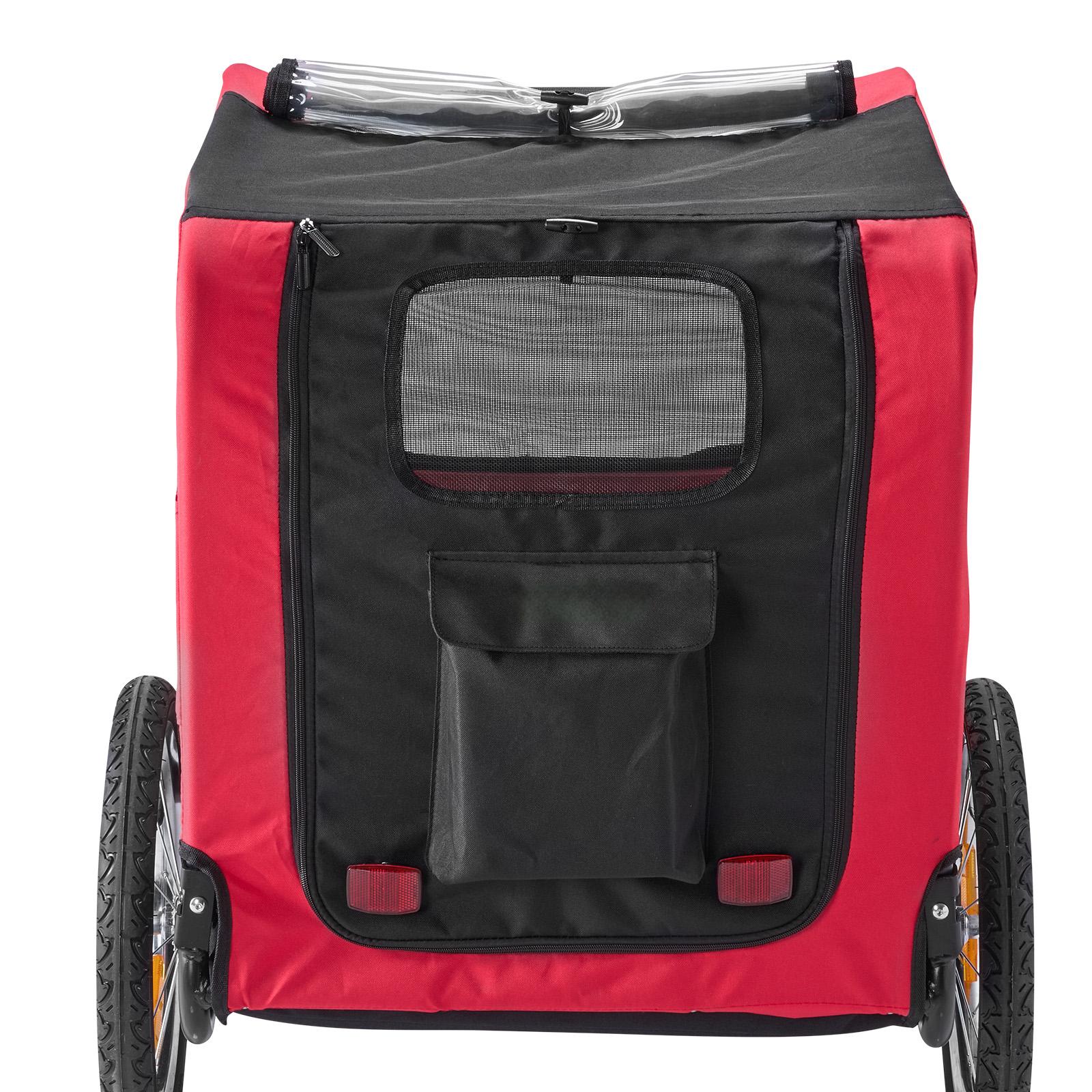 Dog Bike Trailer For Pet Transportation With Quick Release Wheels_voghion.com